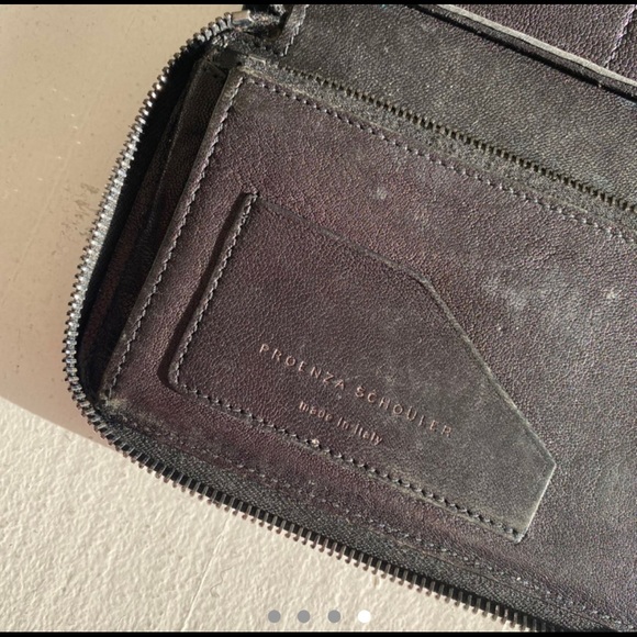 Proenza Schouler Long PS11 Black Leather Wallet - Picture 3 of 4